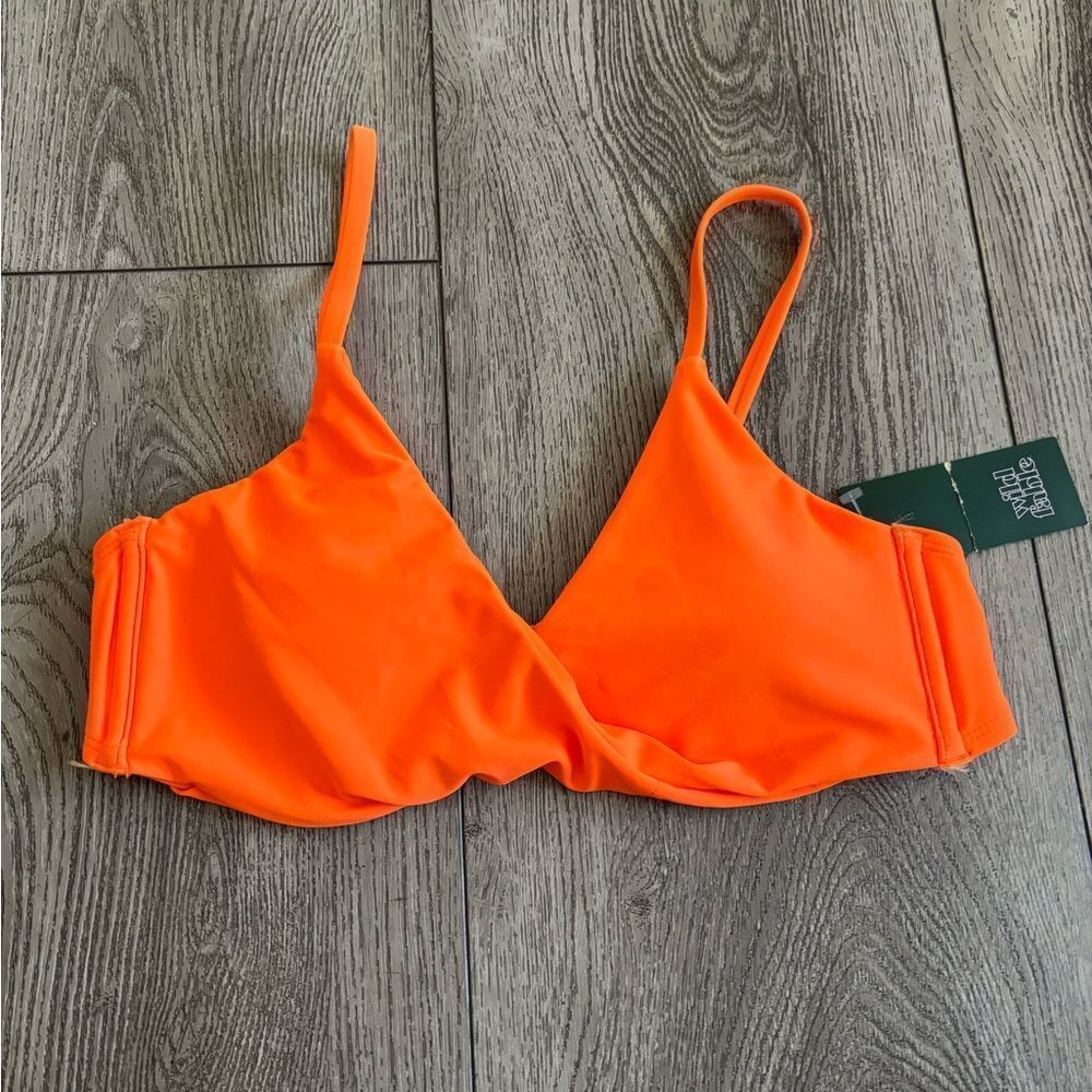 Wild fable Bright Orange Bikini Top